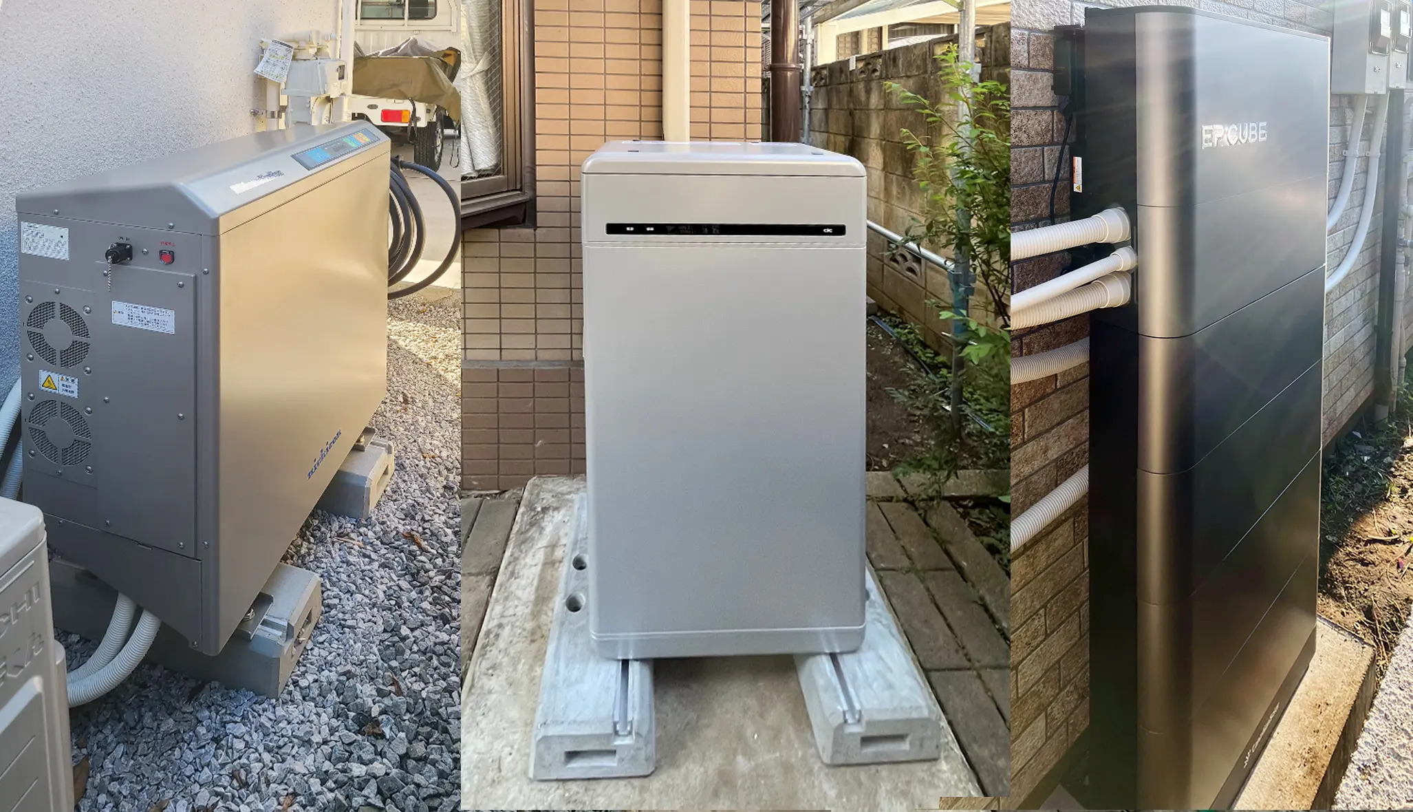 東京都内の家庭用蓄電池導入費用相場（容量別）の図表イメージ