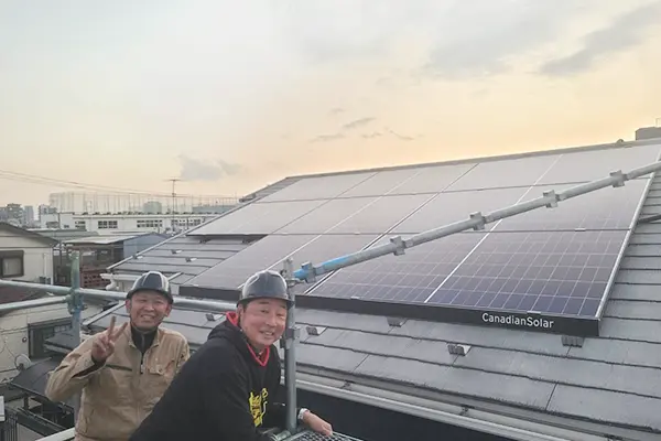 蓄電池運転開始後の保証登録とアフターサポート提供イメージ